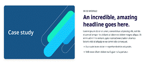 A blue and green rectangular object with text

Description automatically generated